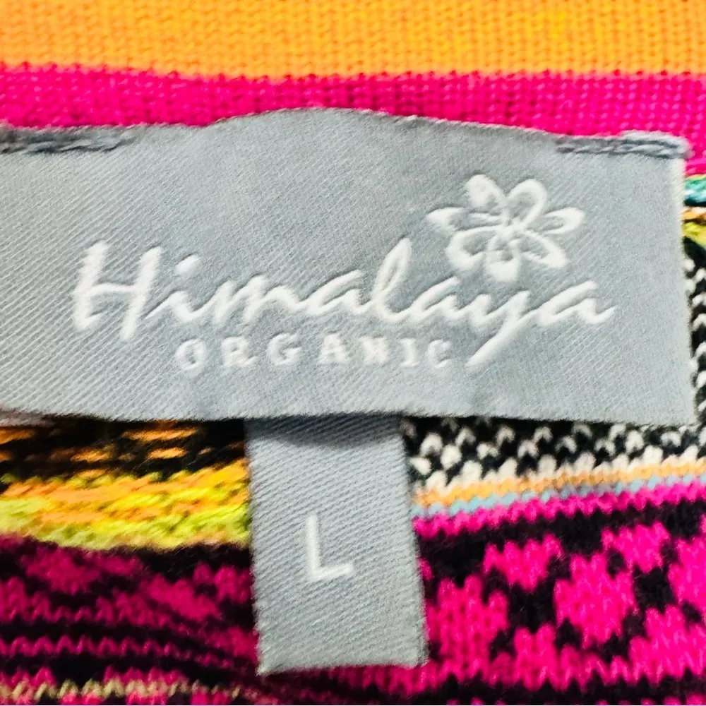 Vibrant Pink and Orange V - Image 4