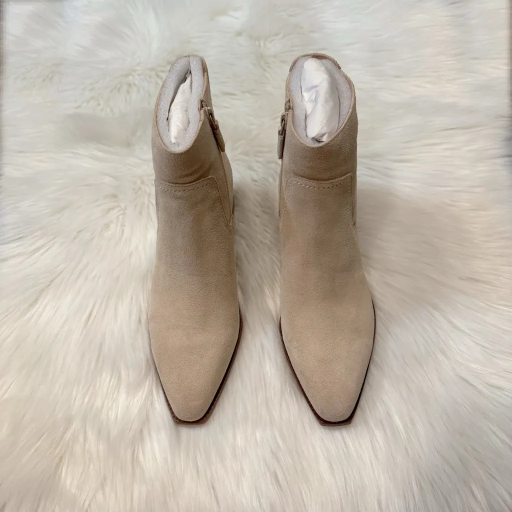 Cole Haan Women’s Natural Naia Pointed Toe Ankle Boots Size 10.5B - Image 6