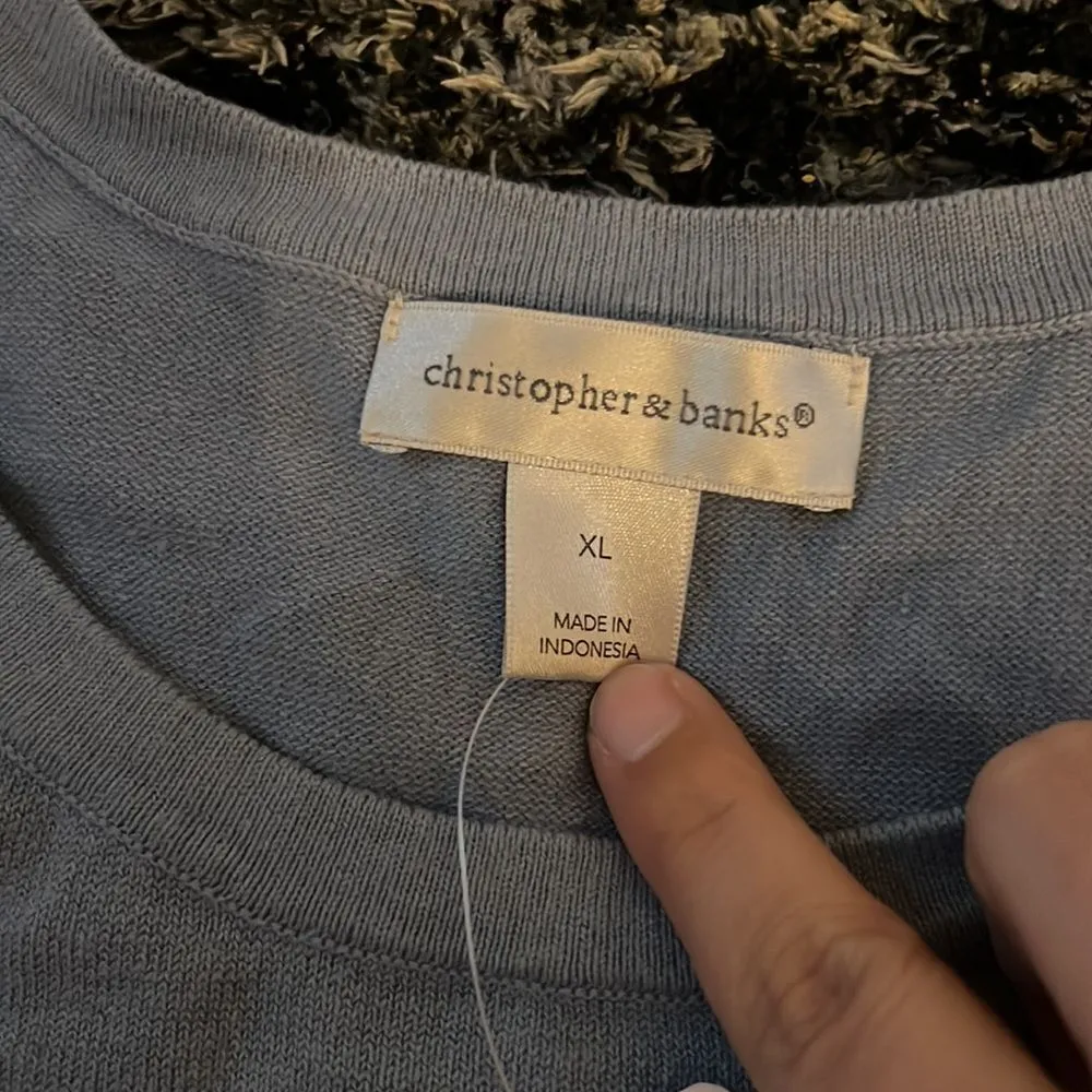 Christopher & Banks NWT  xl tank top - Image 7