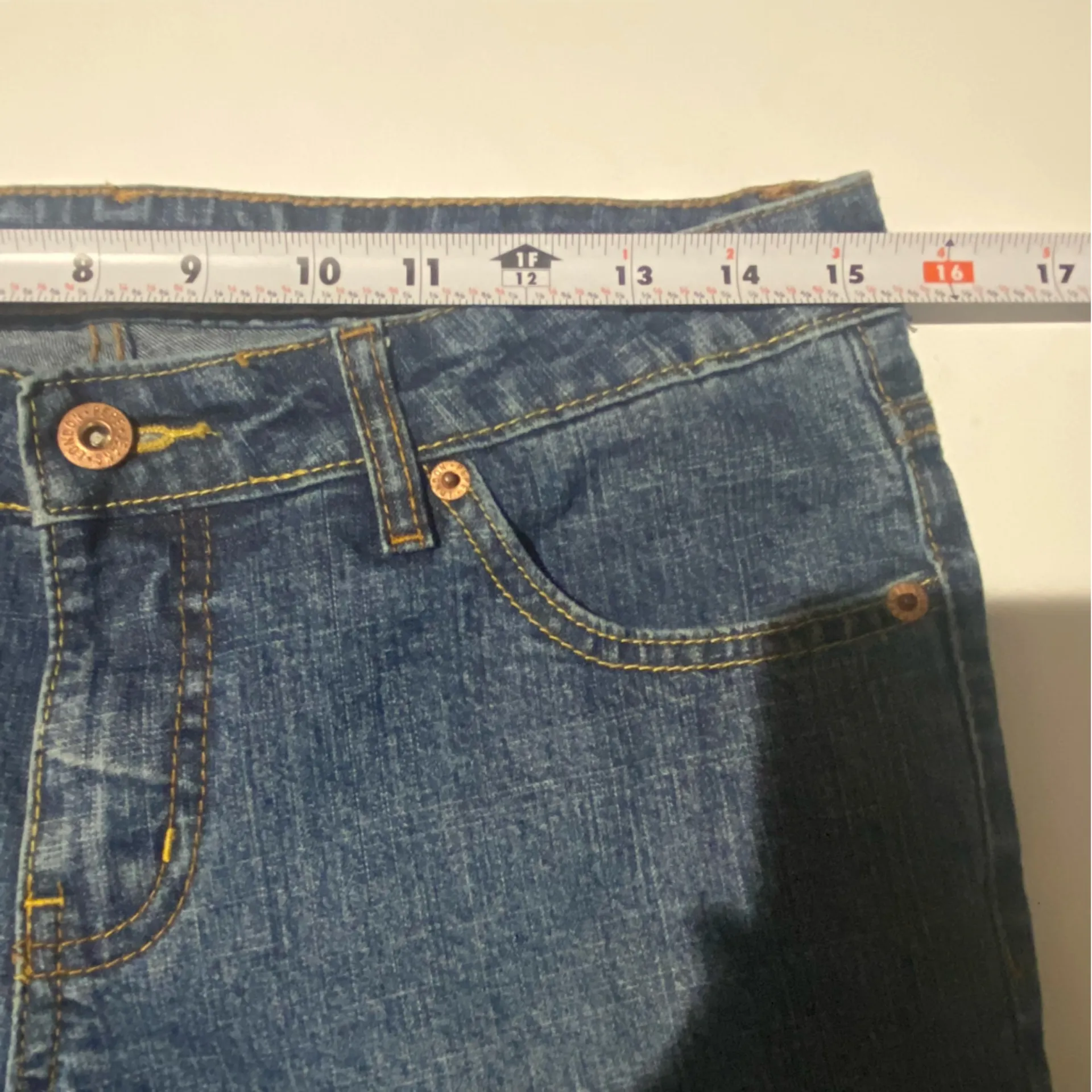 Pepe London Size 3 Crop Jeans Made In Jordan Retail $109.00 Sku A7 - Image 12