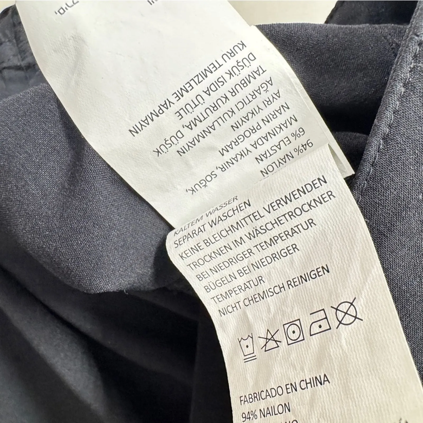 Prana Black Wide Leg Cropped Hiking Pants Womens L Casual Outdoors Gorpcore - Image 11