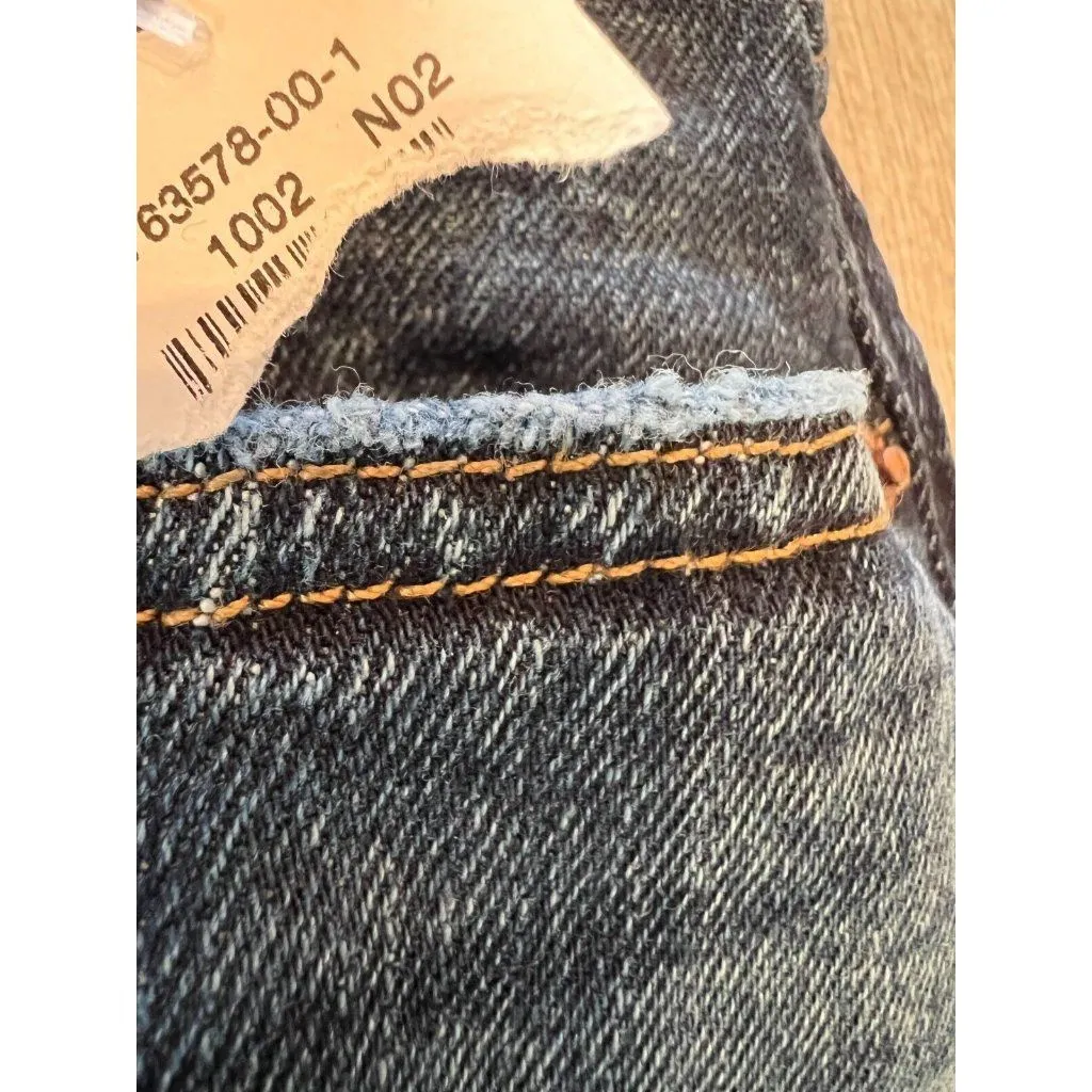 NWT Old Navy Denim Jeans 10 High Rise‎ Curvy OG Straight Leg Womens Destroyed - Image 6