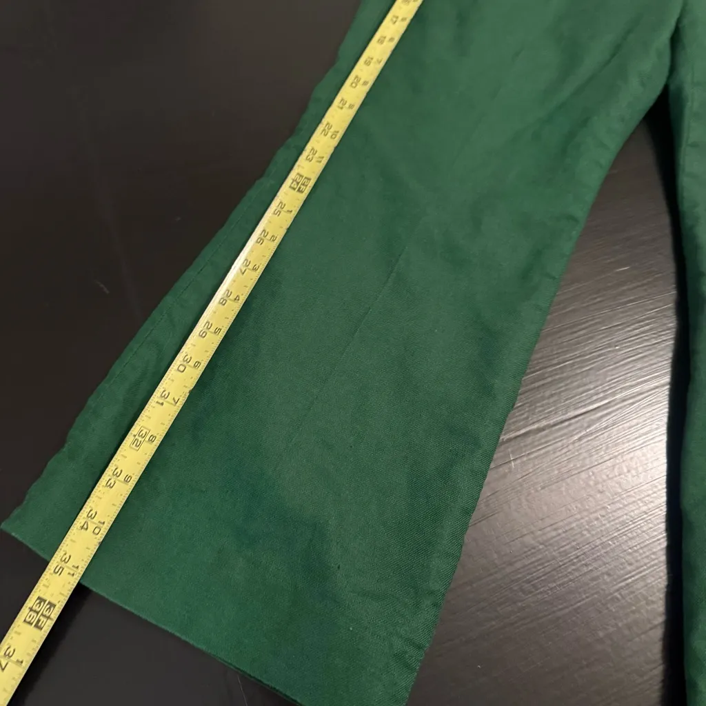 J. Crew Kelsey Green Wide-Leg Pants - Image 2