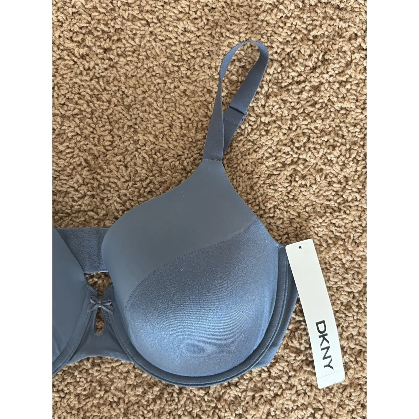 DKNY Blue Fusion Perfect Underwire Bra 38D NEW NWT Nordstrom Rack #453200 - Image 4