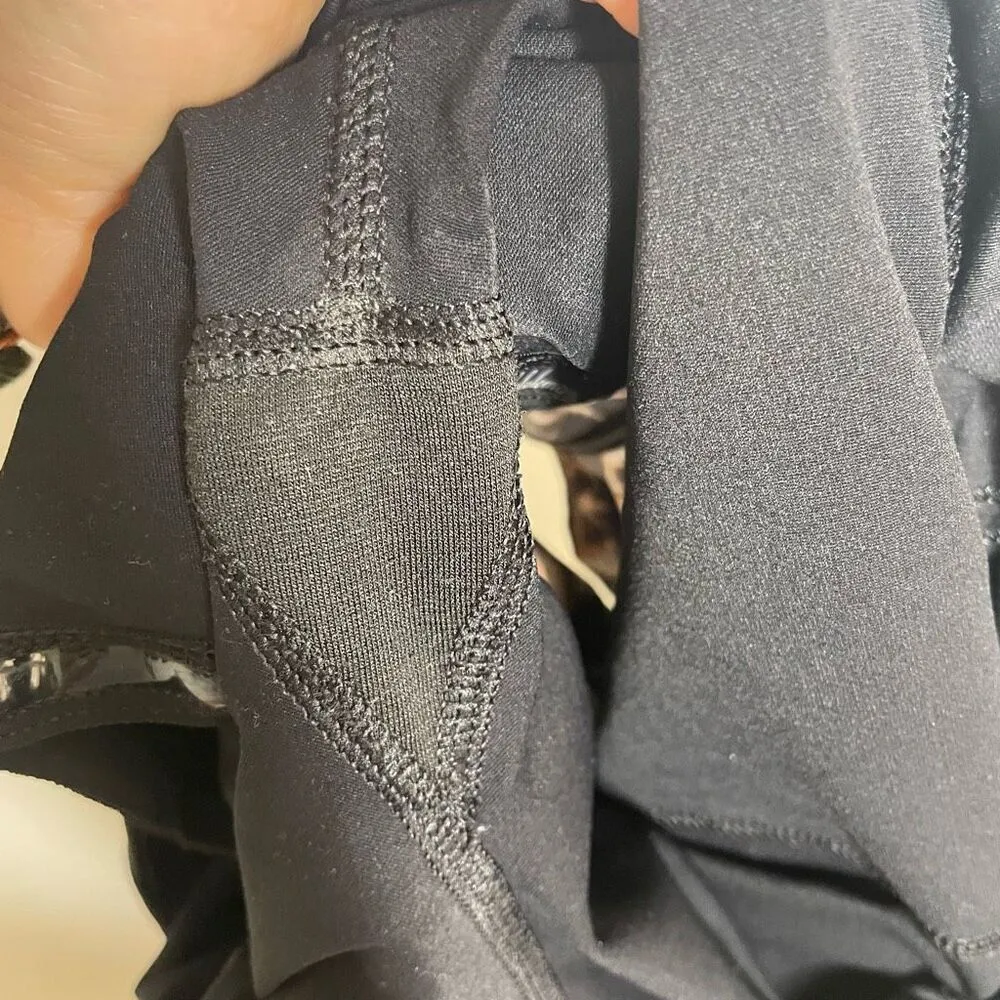 Lululemon  Pace Rival Star Crush Skirt Skort Black Beige Run Gym Golf Tennis 4 S - Image 7