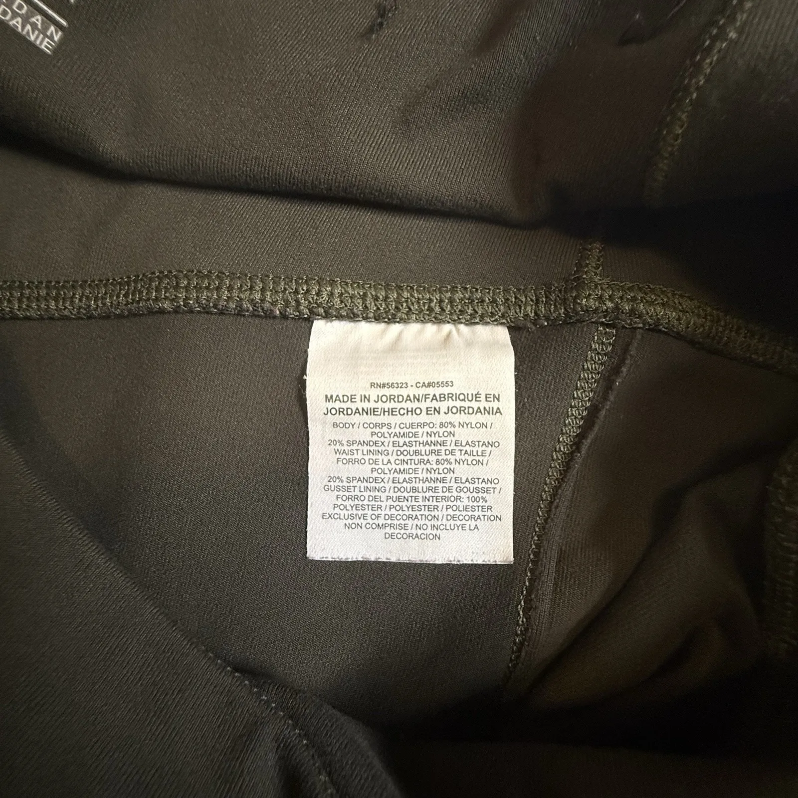 Nike Women's Power Legendary Capri‎ Training Tights Olive Green Med 822941-471 # - Image 6