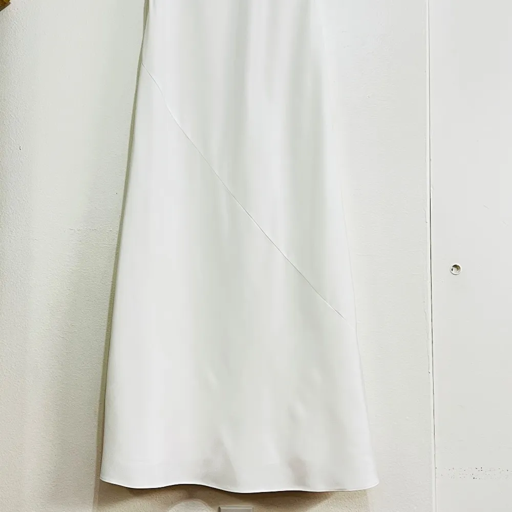 Aidan By Aidan Mattox Jewel-Strap Cowl-Neck Satin Gown - Image 8