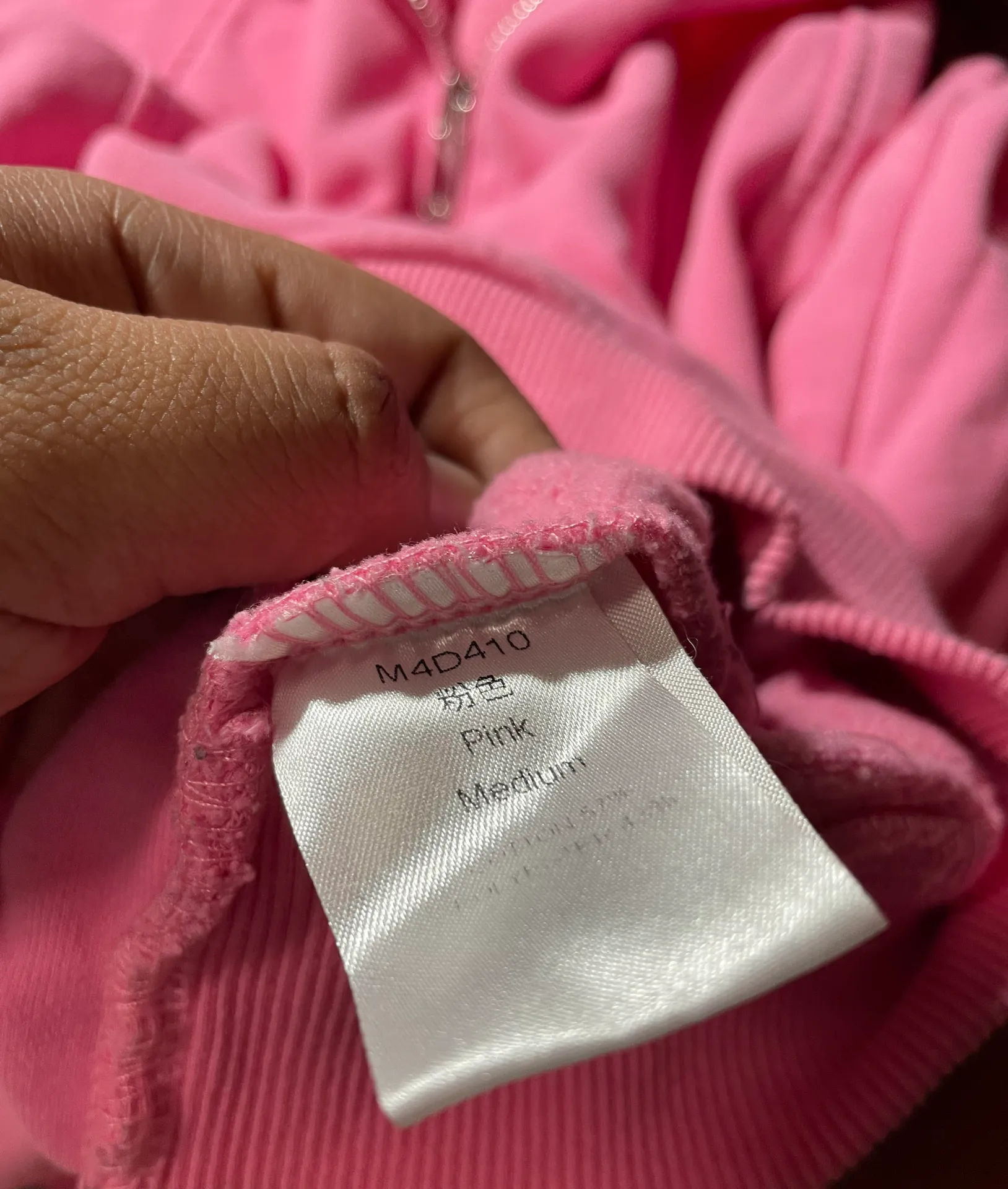 Pink Cropped Hoodie - Image 4