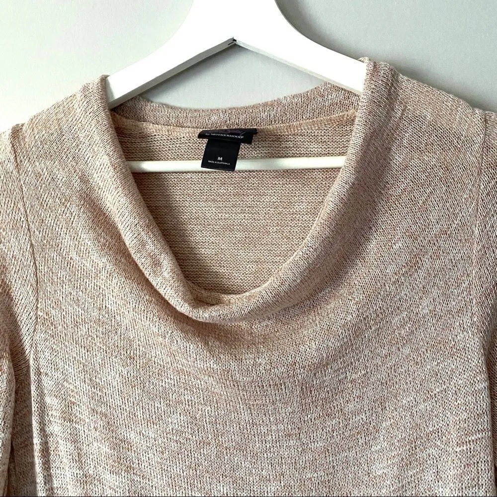 motherhood Rose Gold tunic mock neck sparkle med - Image 3