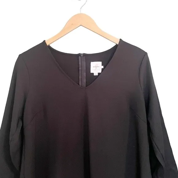 The Nines By Hatch Maternity Dress Black V - Image 9