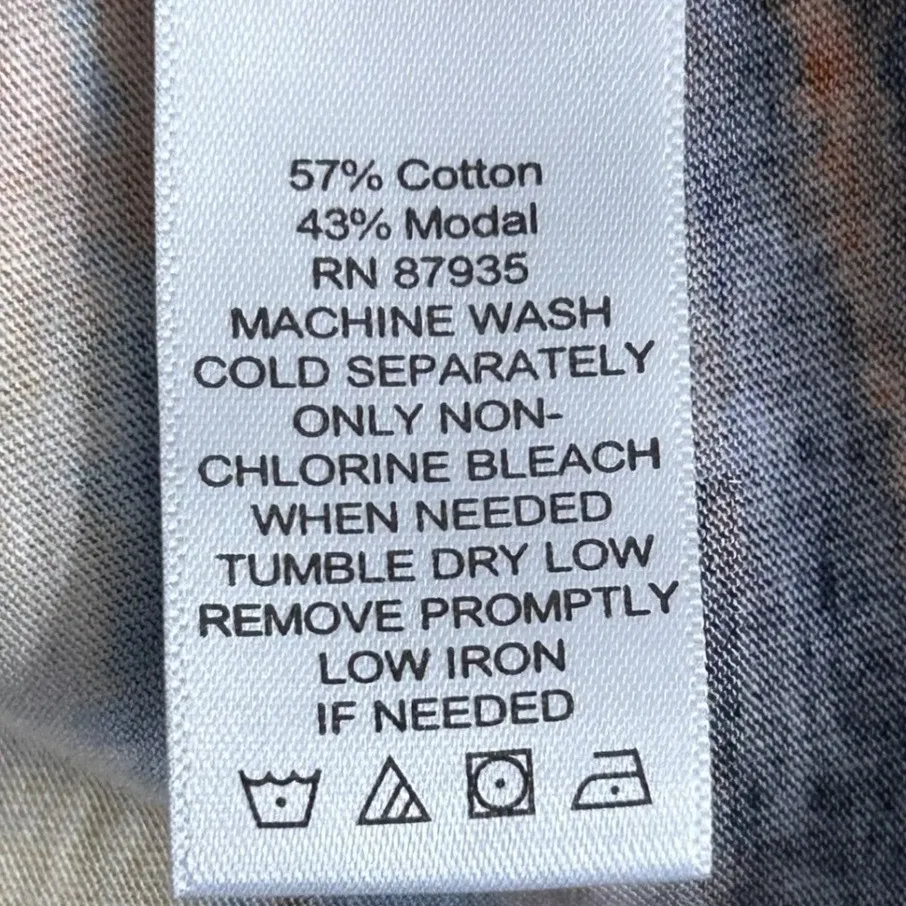 LOGO By Lori Goldstein Tunic Blouse‎ Size 3X Sunset Maximalist Abstract Eclectic - Image 7