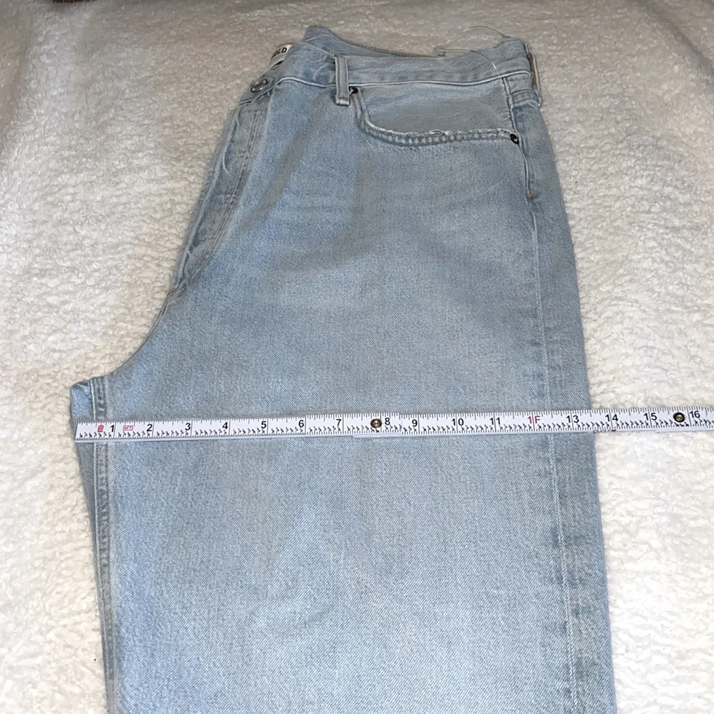 Agolde “90’s” Mid‎ Rise Loose Fit Jeans Reputation Wash Size 34 NWT - Image 7