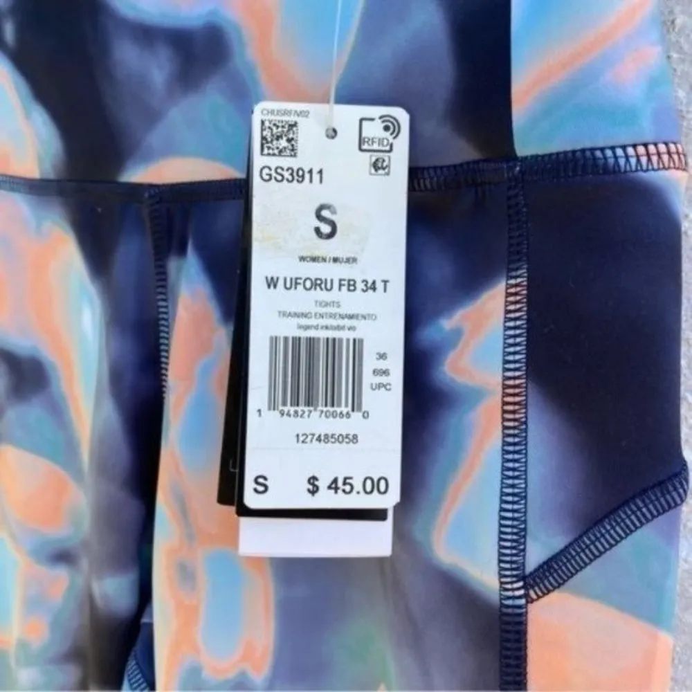 Adidas x Zoe Saldana Feelbrilliant Aeroready Capri High Rise Leggings New - Image 6