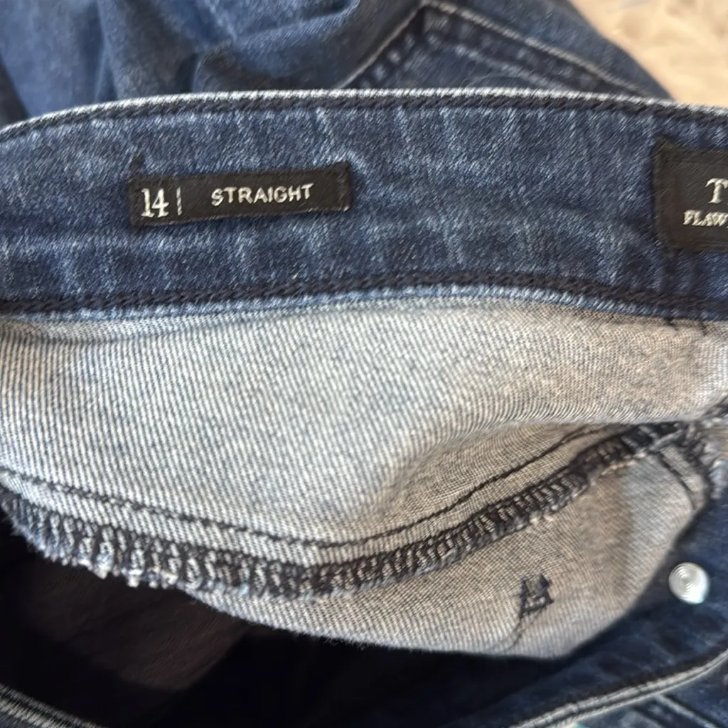 Talbots Flawless Five-Pocket Straight Jeans 14 - Image 8