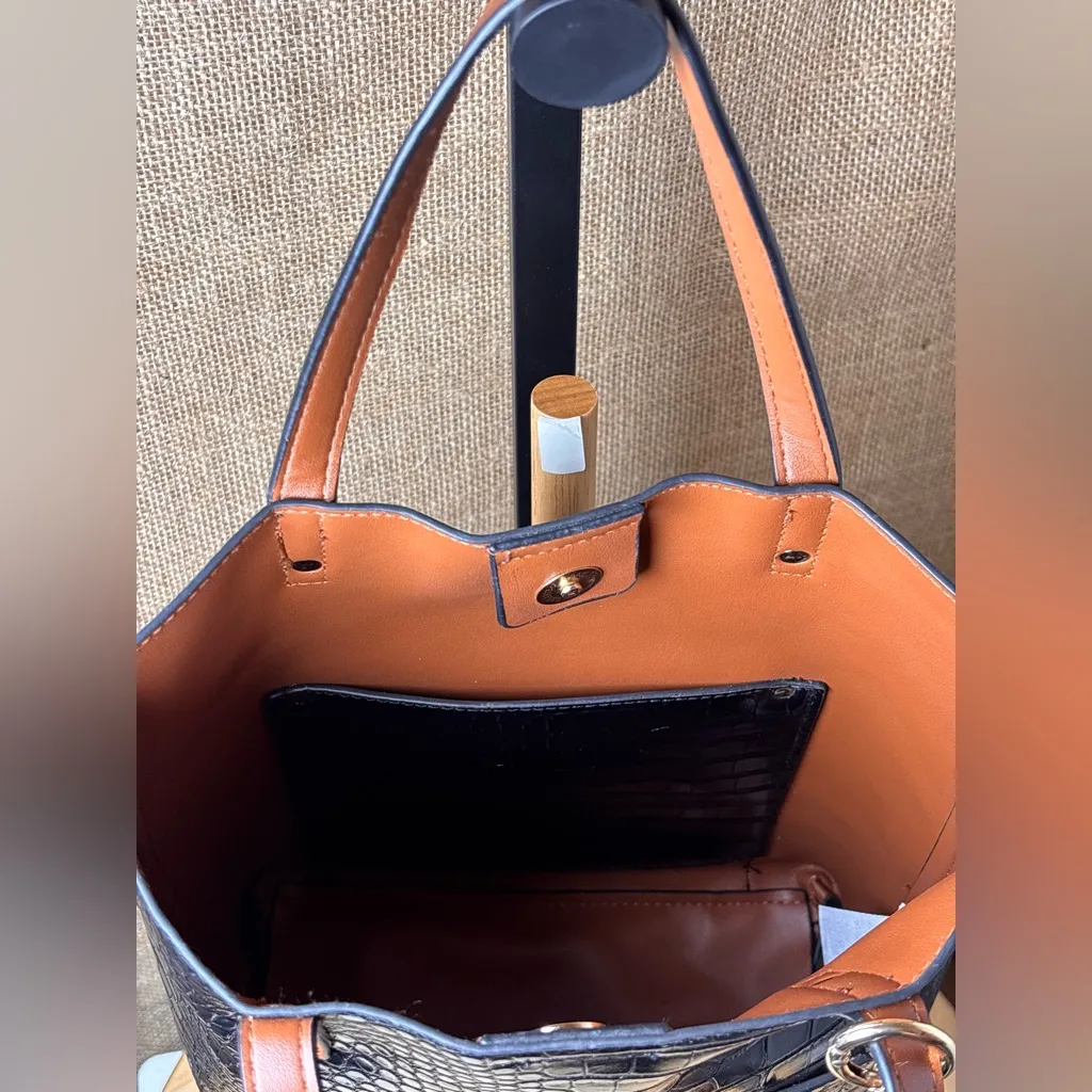 Carlos by Carlos Santana Black and Brown Croc - Image 15