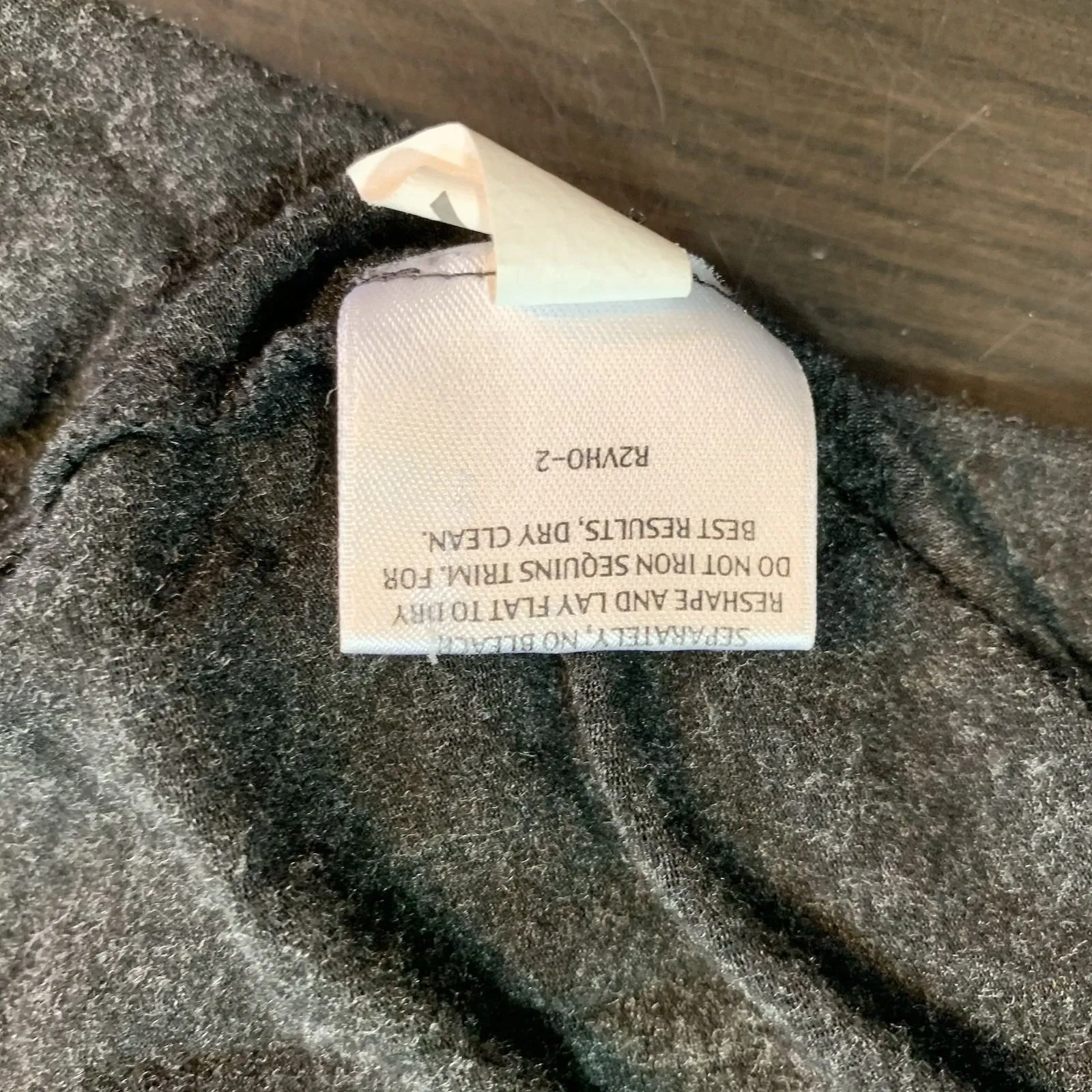 Eileen‎ Fisher Beaded Draped Shirt Womens XL Black Slouchy Dolman Sophisticated - Image 8