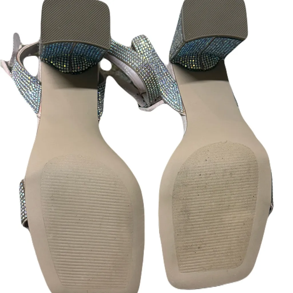 Madden Girl  Rhinestone Embellished Sandals - Image 3