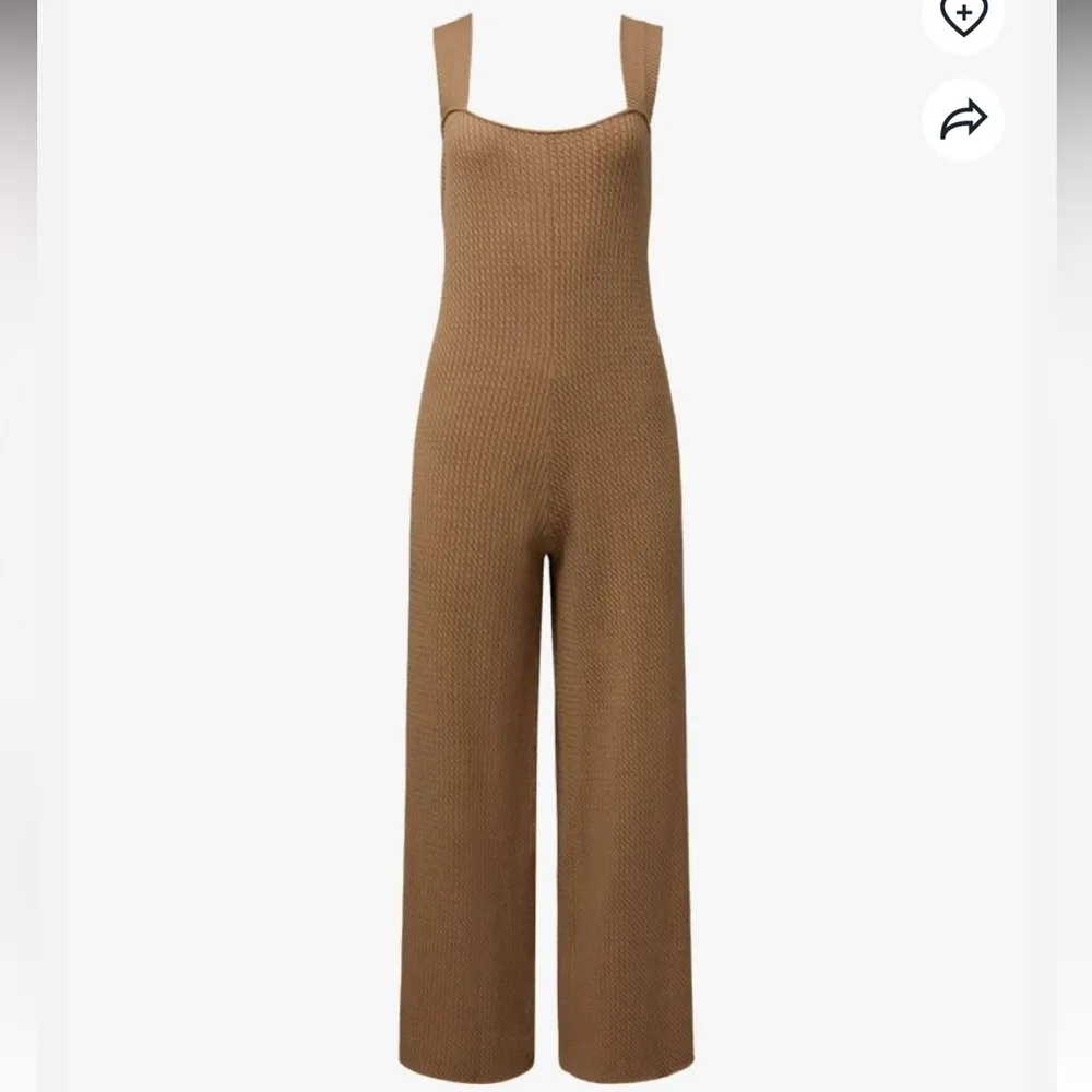 Weworewhat Wide Leg Cable Knit Jumpsuit size M NWT - Image 3