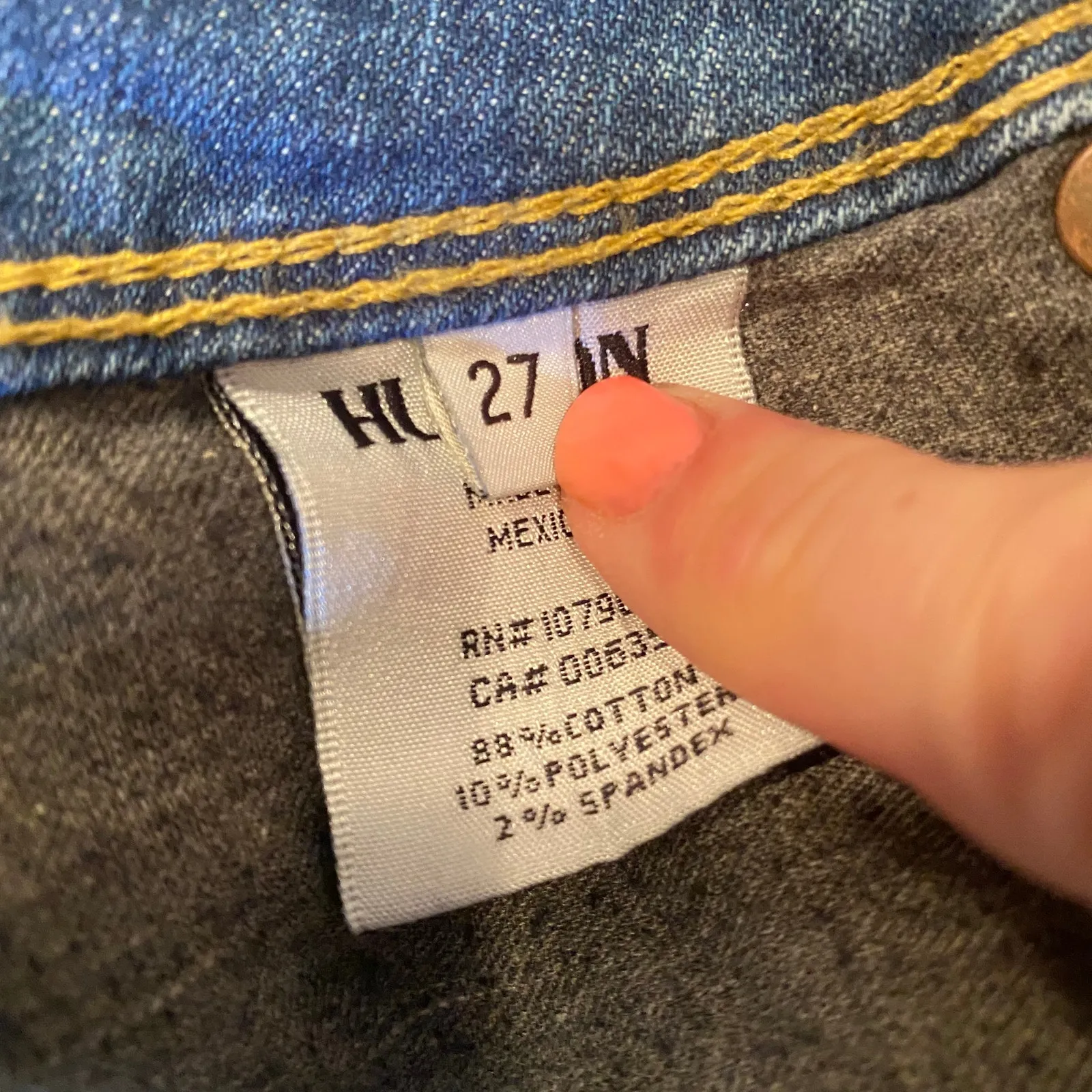 Hudson Collin Flap Skinny Jean Cut Off Shorts Size 27 - Image 7