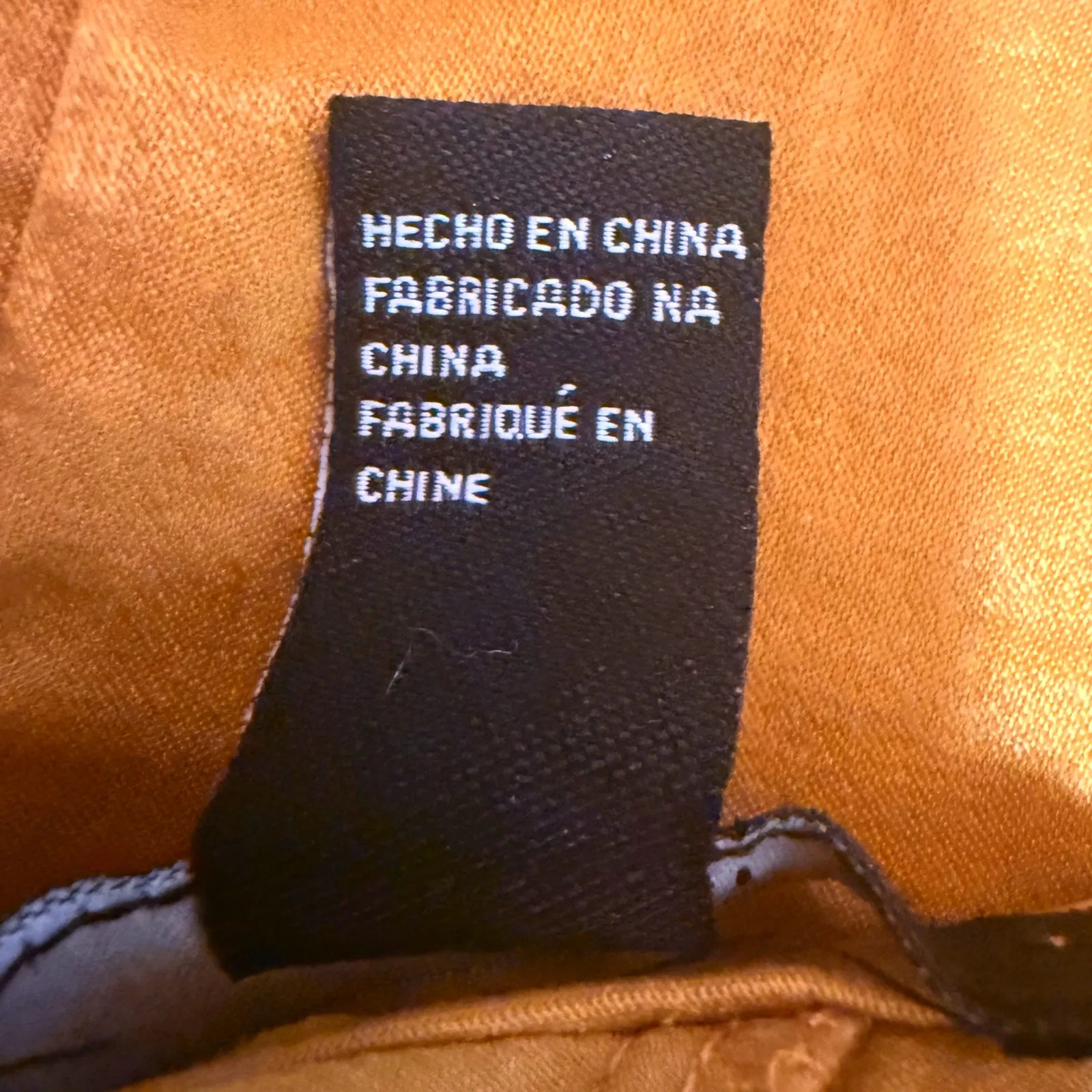 Forever 21 One Shoulder Gold Dress Long Bell Sleeve Party Cocktail Womens Large - Image 7