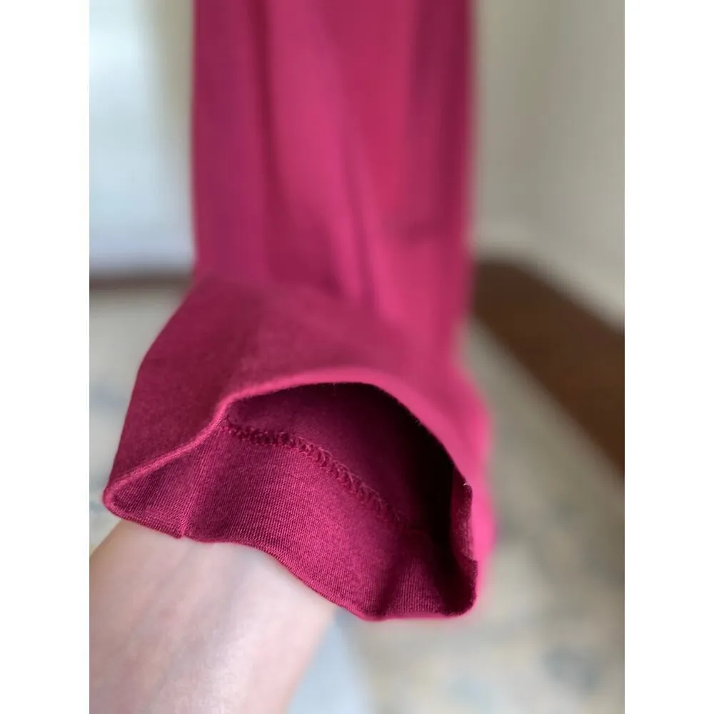 Simply Styled Berry Blazer Feminine Polished Business Professional Autumn Winter Pink Size L - Image 5