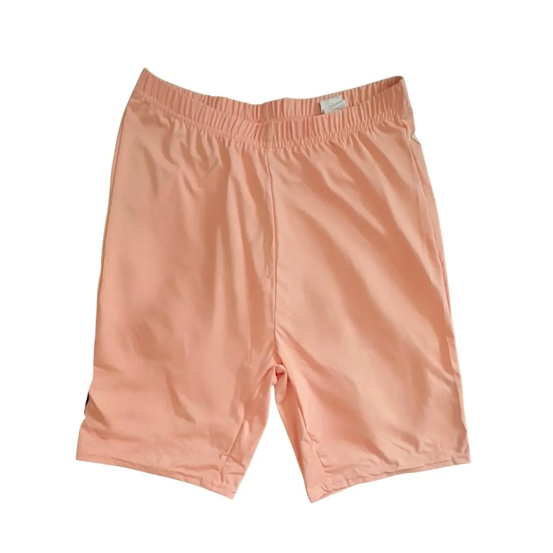 Refuge Shorts Womens Peach Cinched Bum High Rise Biker Activewear Athleisure - Image 4