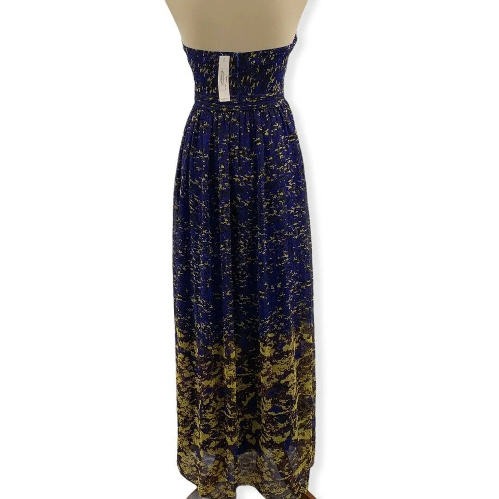 Minuet  Blue Sleeveless Maxi Small‎ - Image 4