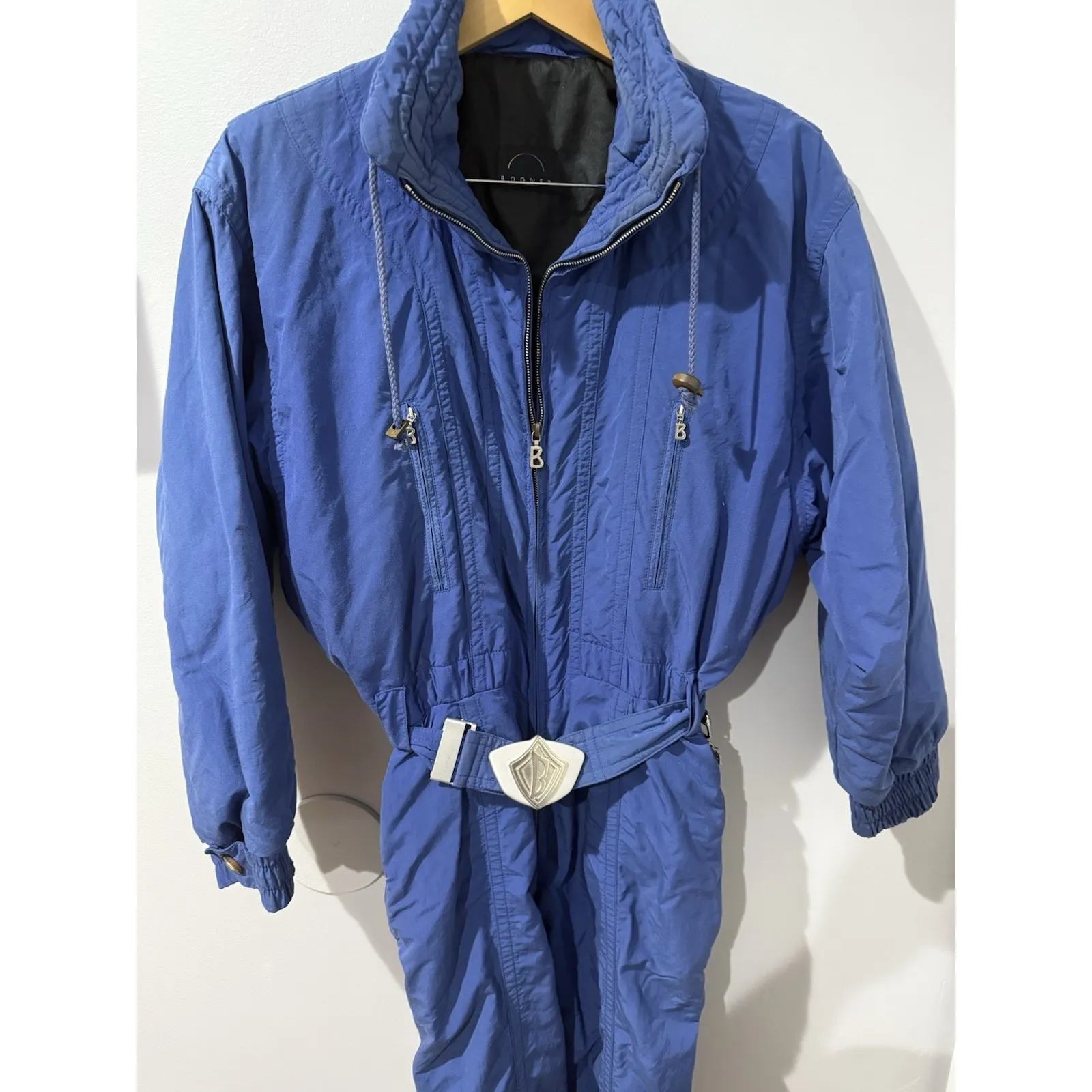Blue Bogner Ski Suit‎ Snowsuit Sz 12 Vintage Retro - Image 2
