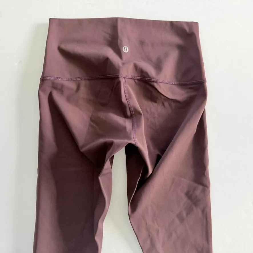 Lululemon Wunder Under High-Rise Tight Size 8 28" Ombre Black Cherry Cream - Image 7