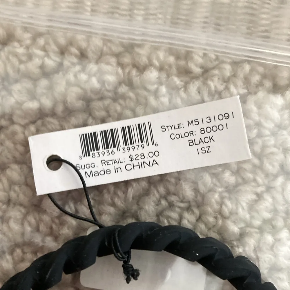 NEW Marc by Marc Jacobs Black Braided Bracelet Standard Supply Workwear NWT - Image 5
