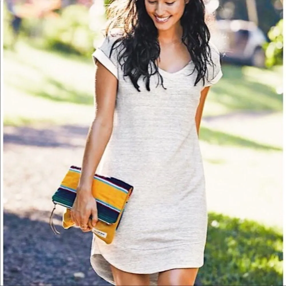 Athleta Energy Terry T Shirt Sweatshirt Dress - Image 2