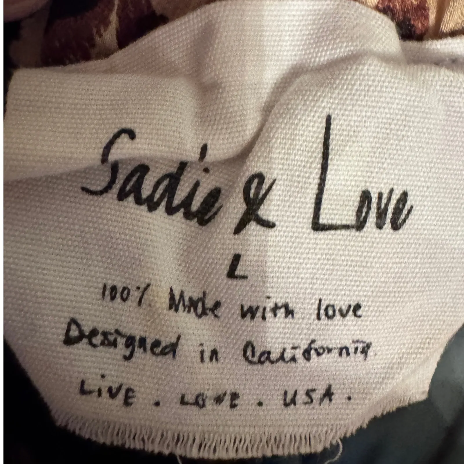 Sadie & Love Leopard Print Midi Skirt Animal Print Elastic Waist Size L Mobwife Tan Size L - Image 3