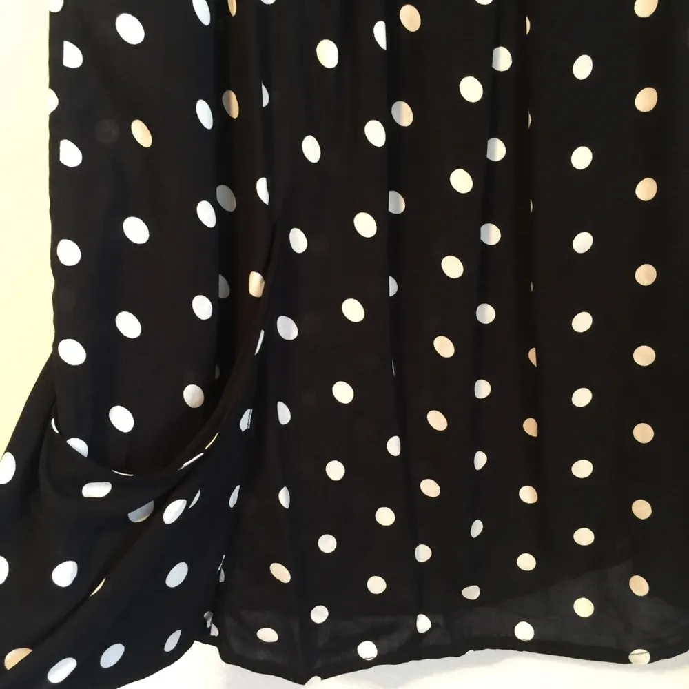 Anthro Holding Horses Black Polka Tunic Dress - Image 7