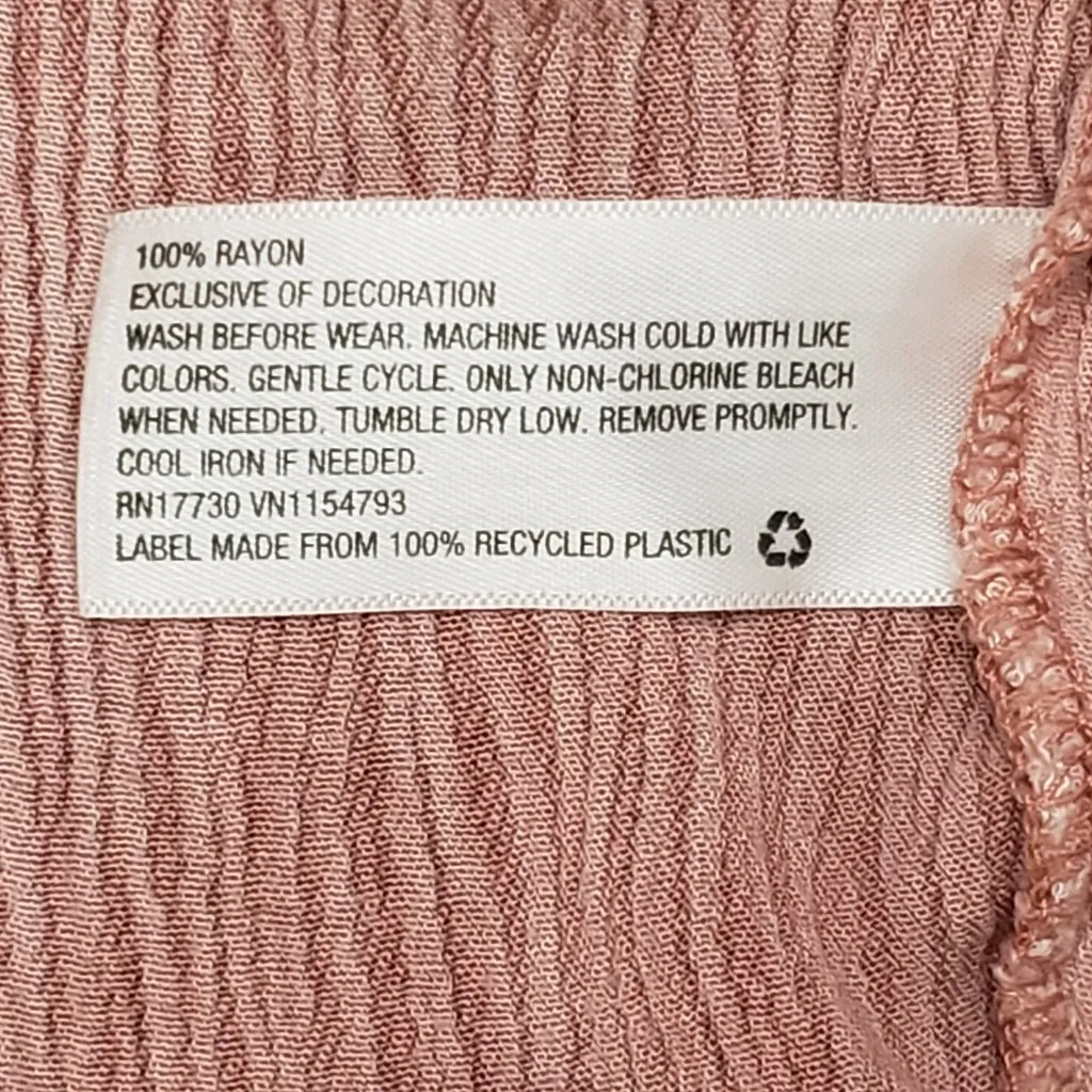 Knox Rose Womens Rusty Rose Sleeveless Dress with Embellished Bodice Medium - Image 6