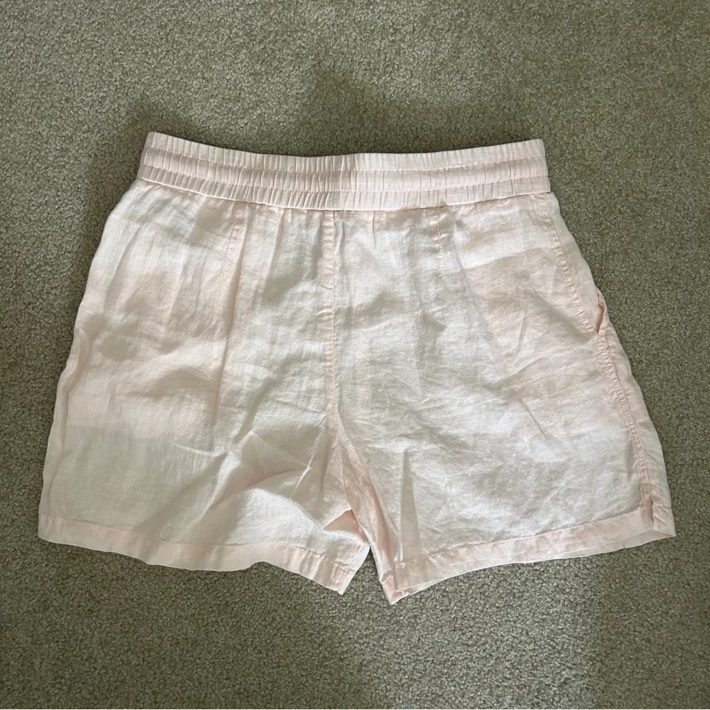 NWT James Perse Relaxed Fit Linen Shorts Sz 1 XS/S - Image 4