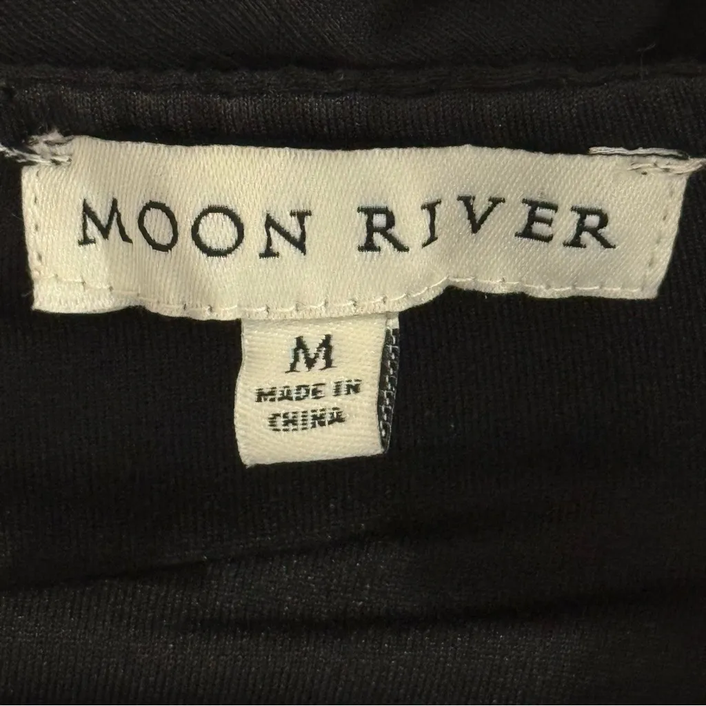 Puff Sleeve Shirred Cutout Tiered Midi Dress Medium Black Puff Sleeve Cottage - Image 6