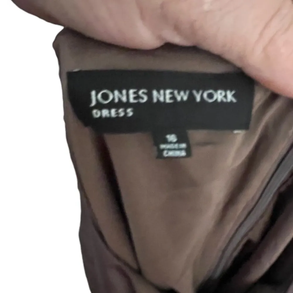 Jones‎ New York Brown Dress nwt - Image 5