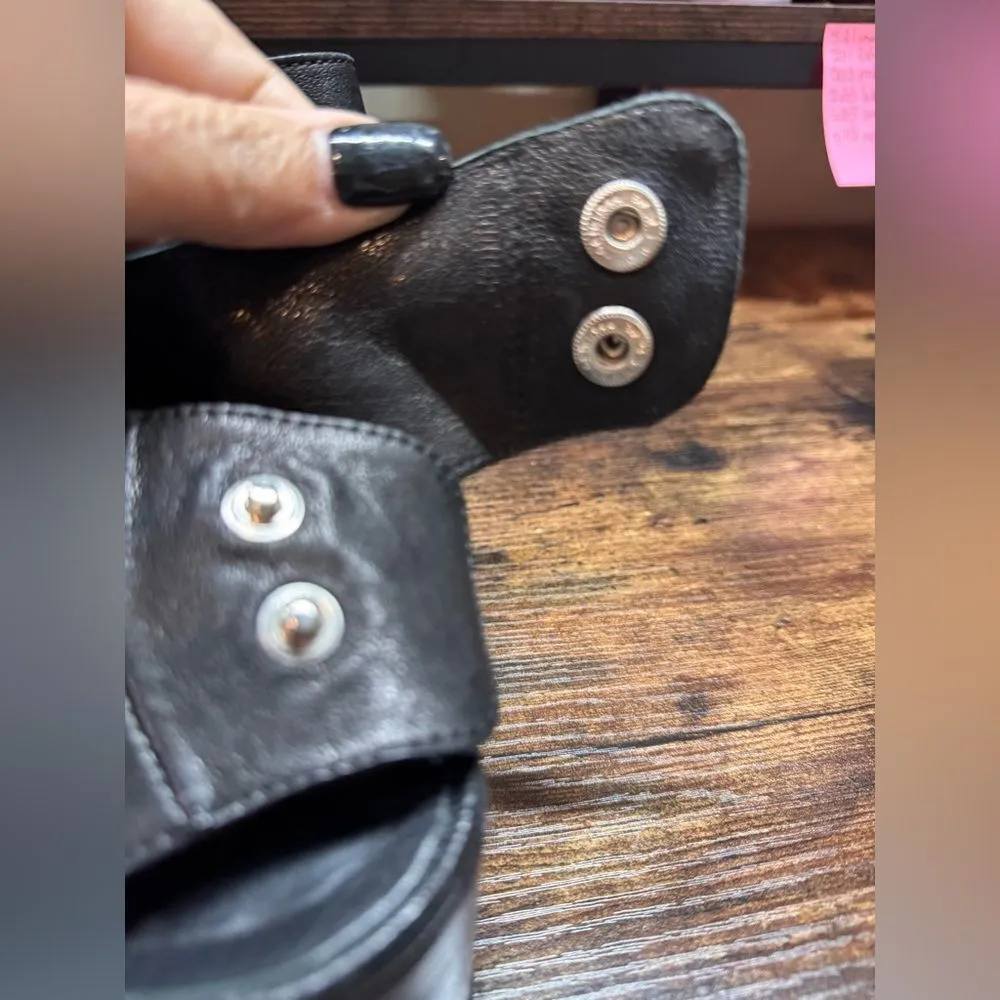 Lemare‎ Black booties size 38 eu/ 7 US - Image 6