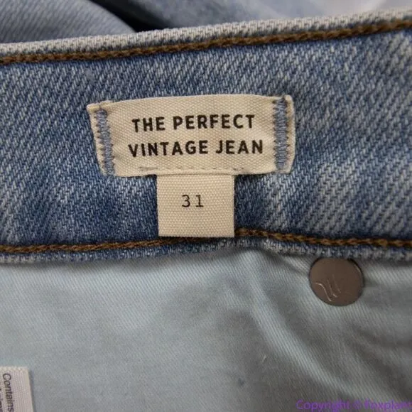 NEW Madewell The Perfect Vintage‎ Jean in Coffey Wash: Worn-In Edition, 31 - Image 14