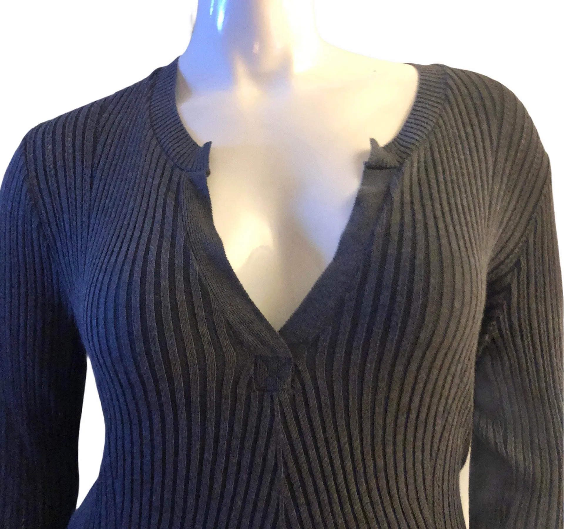 Split Neck Sweater - Image 3