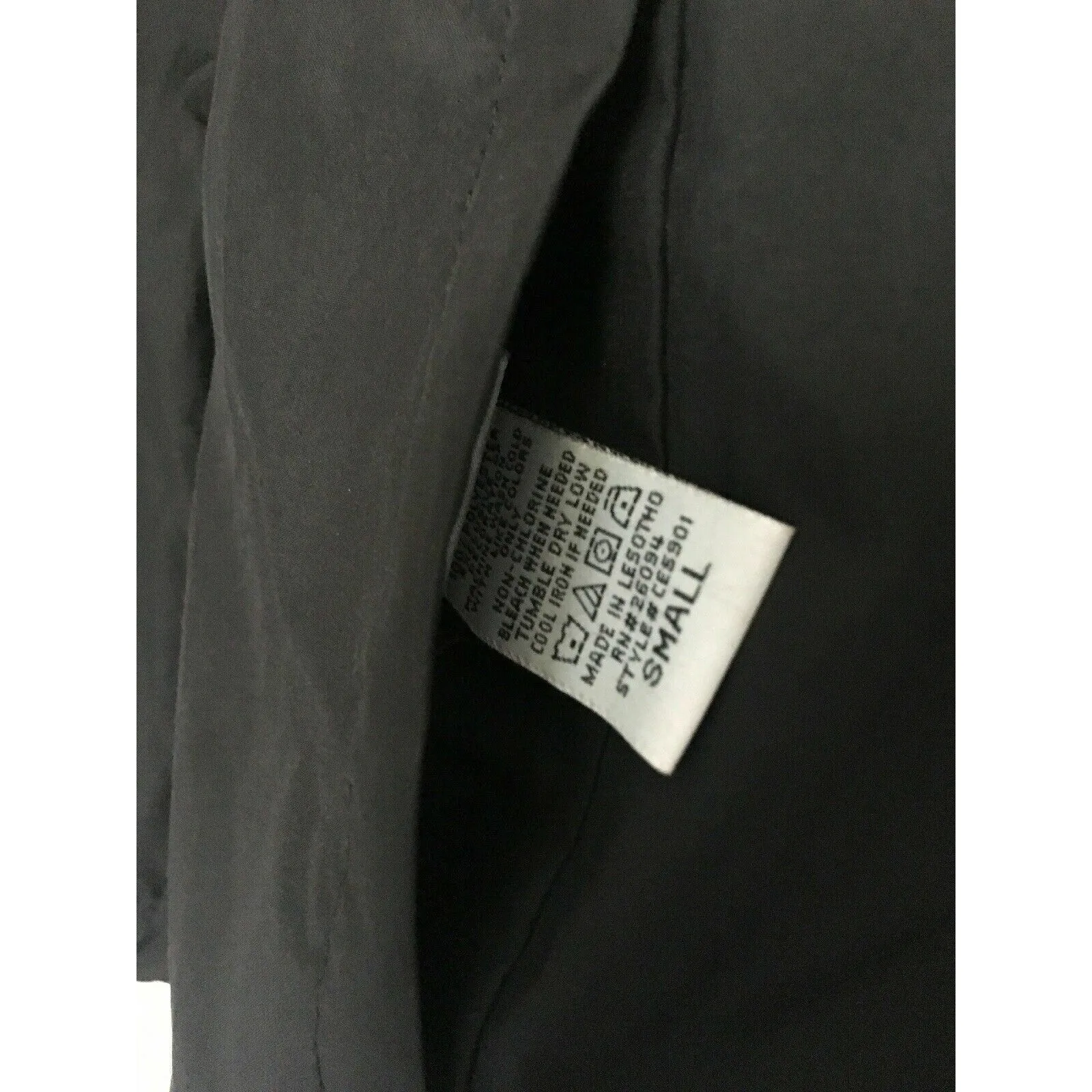 Champion Adult Women's Black Red Full Zip Jacket Reversible Size Small - Image 3