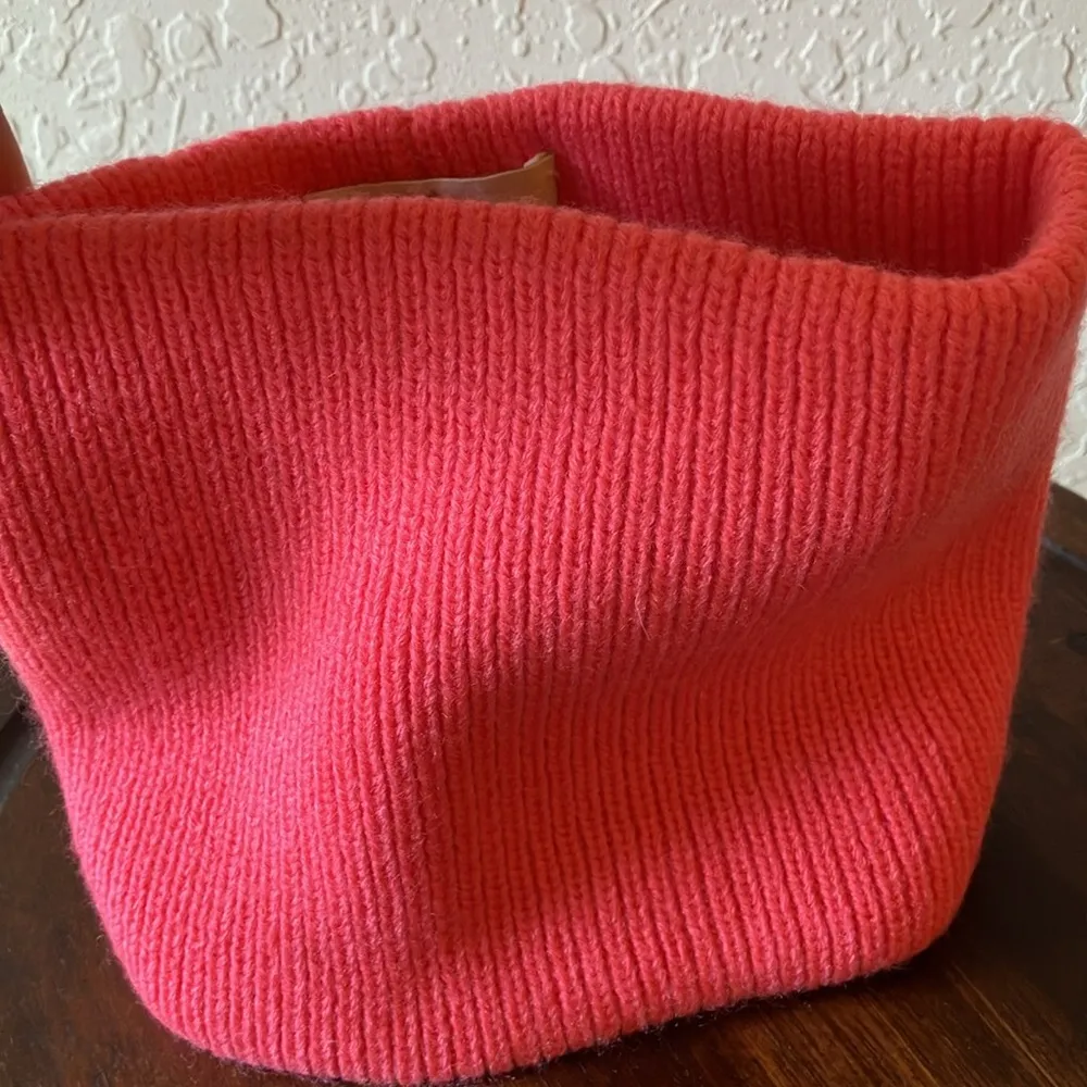 Kate Spade : Pink Solid Bow Turtleneck- Wool Blend- Winter - Image 8