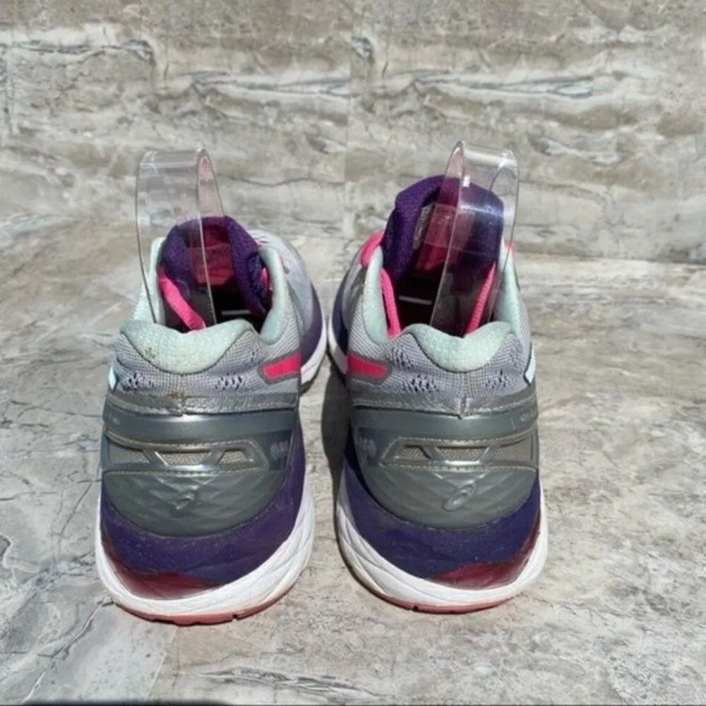 Asics grey pink blue Gel Kayand Athletic shoes 7.5 - Image 8