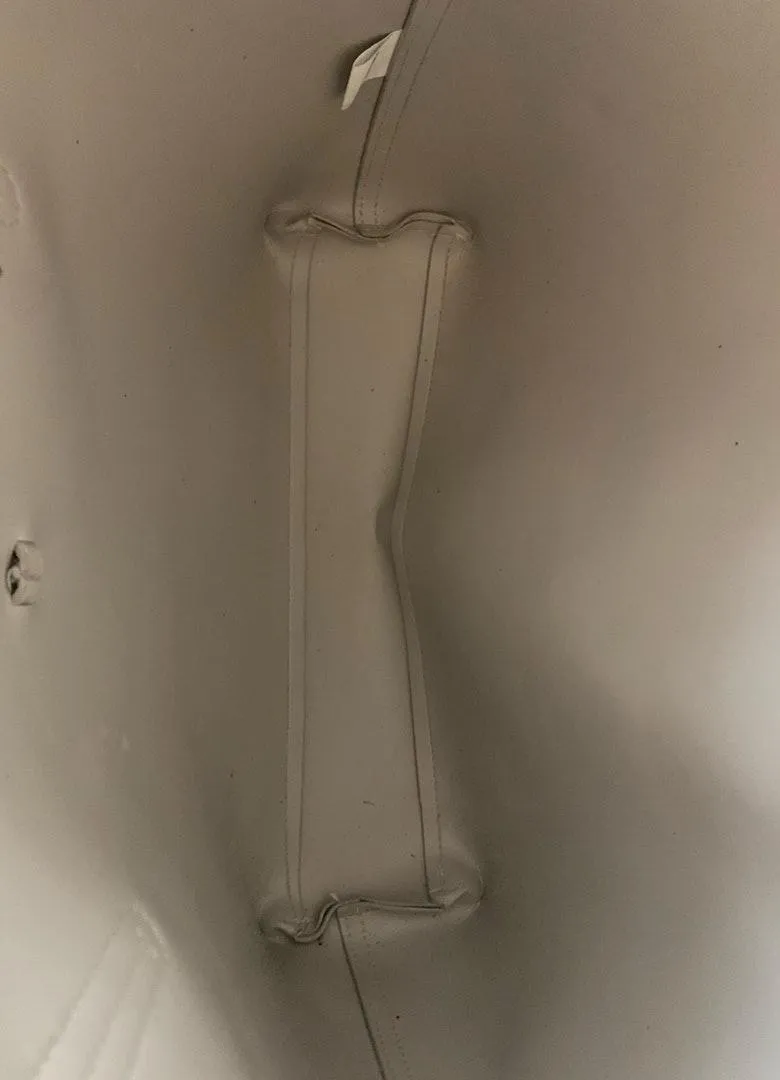 Light Grey Tote Bag Gray - Image 4