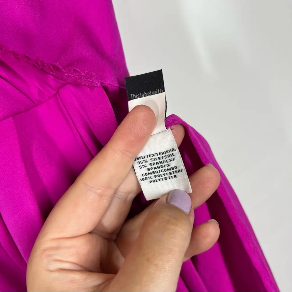 FLAW DVF Diane Von Furstenberg Silk Mateo Dress Size 6 - Image 11