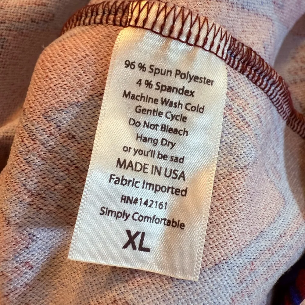 Women’s XL LuLaRoe Cassie Knee Length Midi Skirt Diamond Knit Stretchy Modest - Image 5