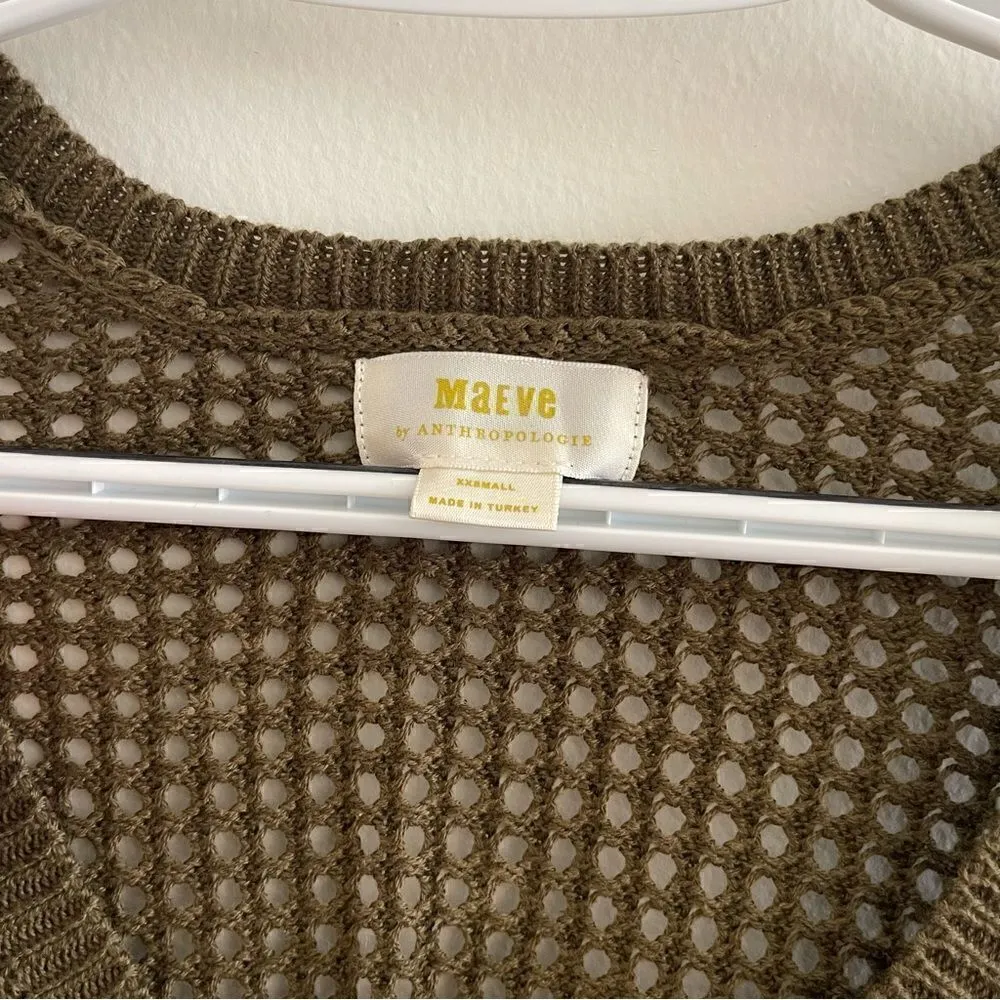 Maeve Knitted V Neck Sweater Vest - Image 3