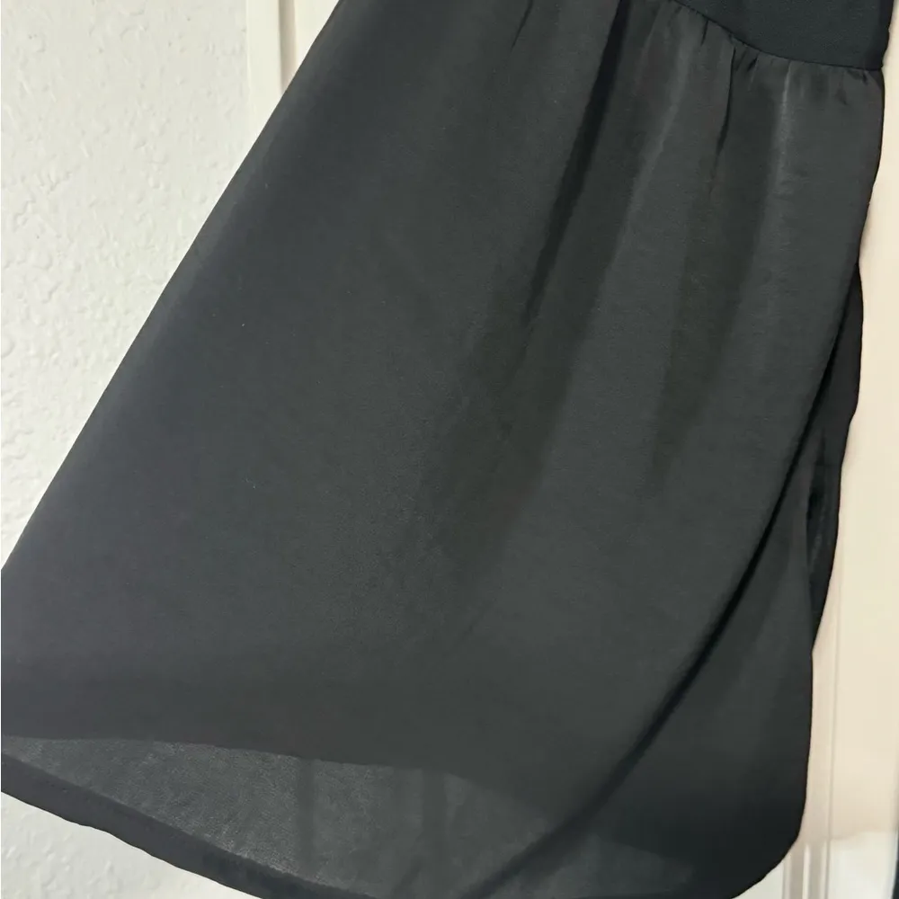 Women’s Large Black Longsleeve Flare Dress - Image 5