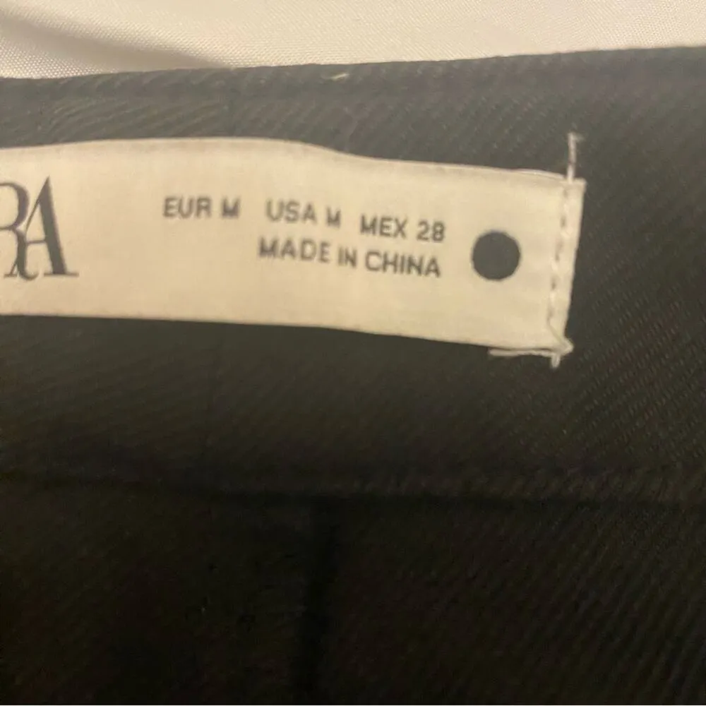 Zara Pleated Front Trouser sz M - Image 8