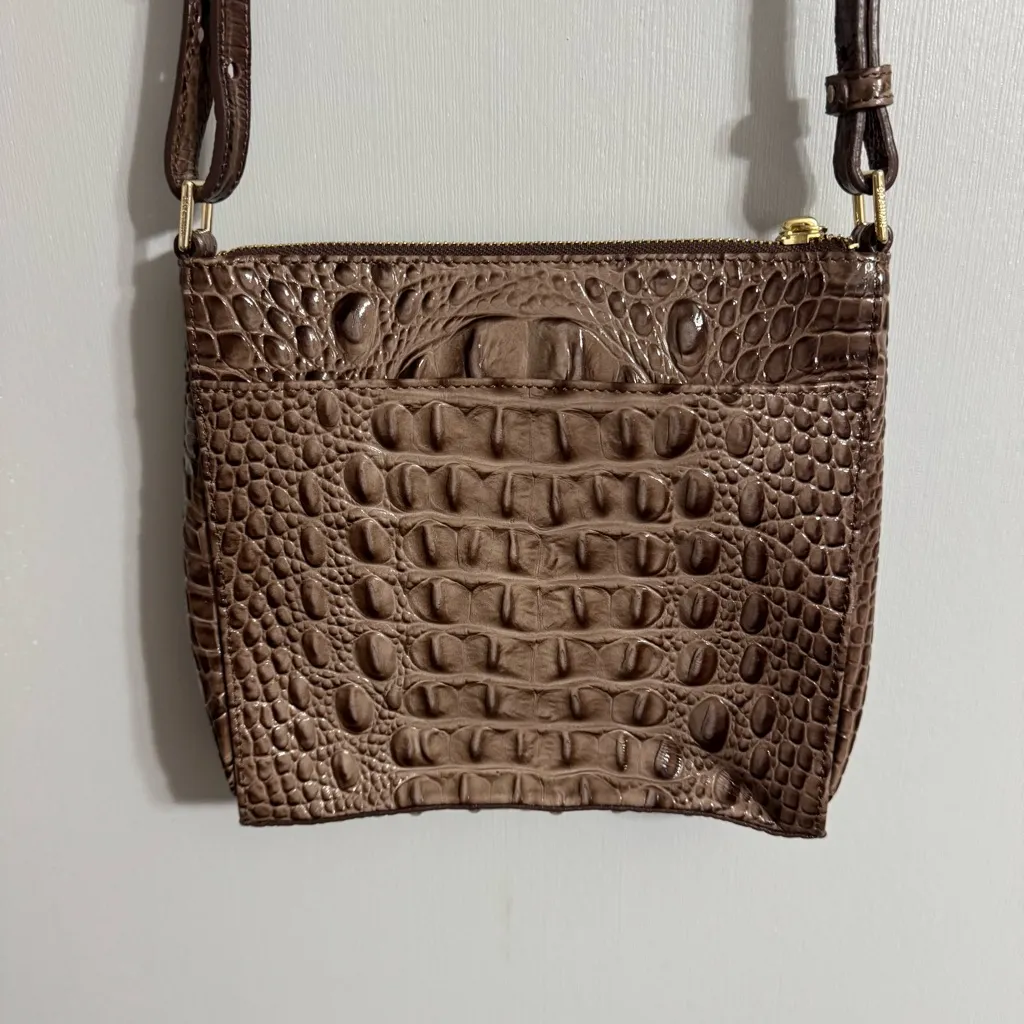 Brahmin Brown Crossbody Handbag - Image 13